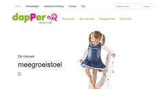 Desktop Screenshot of ikbendapper.nl